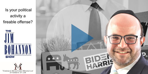 Is Your Political Activity a Fireable Offense? VMM on the Jim Bohannon Show (AUDIO)